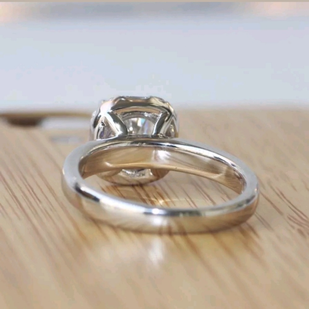 925 sterling silver stamped Wedding engagement - Picture 6 of 10